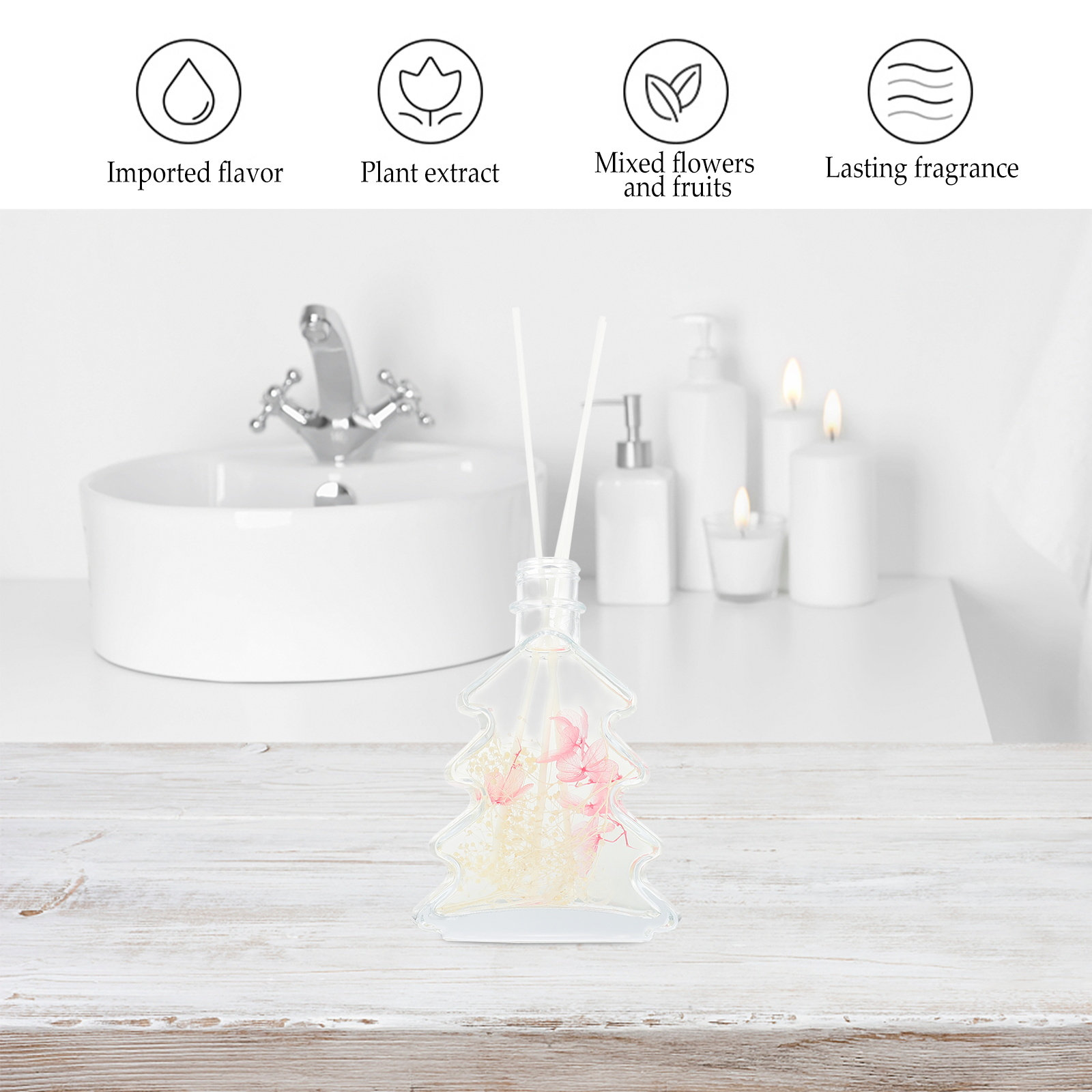Home Fragrance Diffuser - Aroma Diffuser Solid Perfume Air Freshener