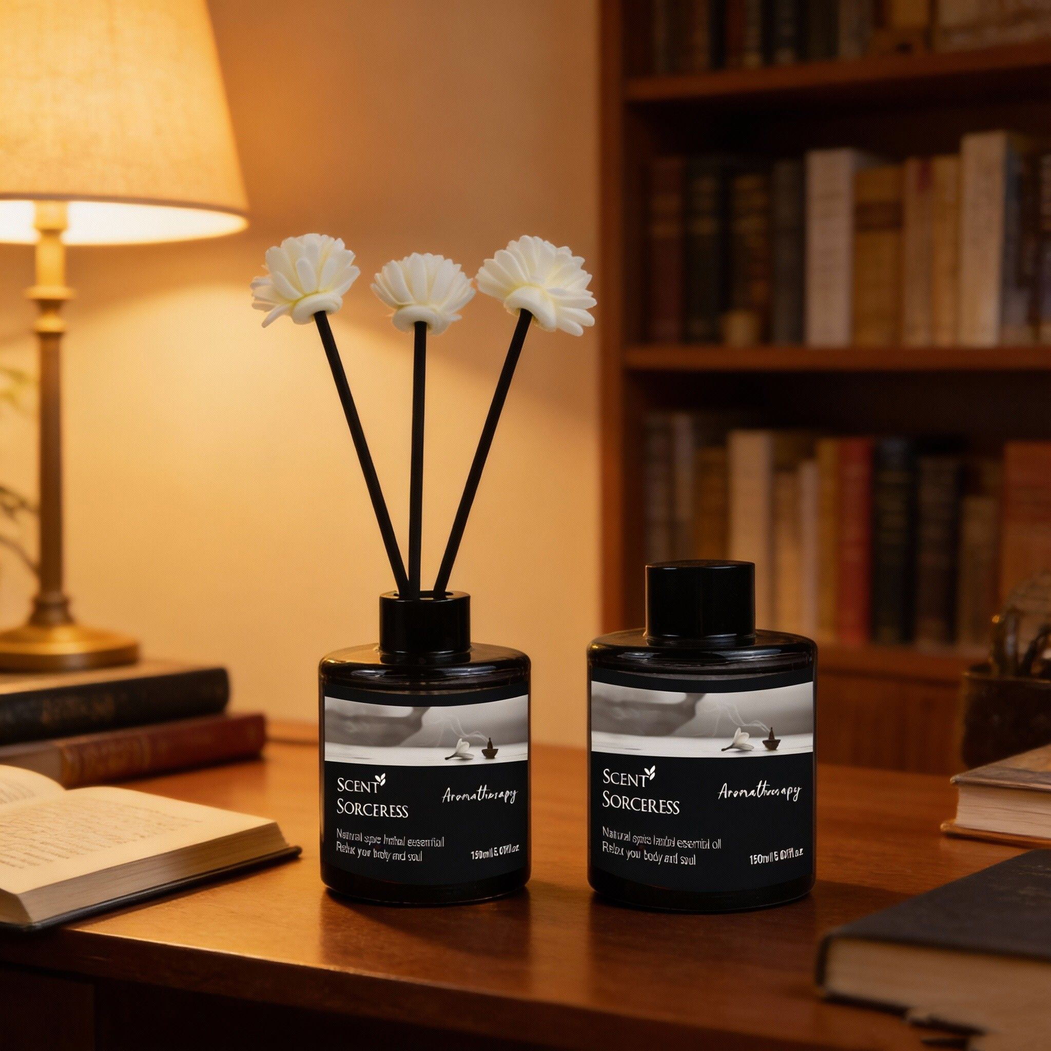 Home Fragrance Vanilla - 150ml Rattan Reed Diffuser Sets Fragrance
