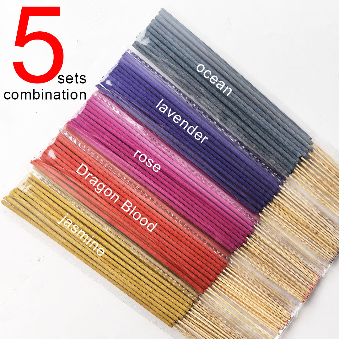 Home Fragrance Jasmine - 5 Scents Bamboo Stick Incense 125/255/377/500
