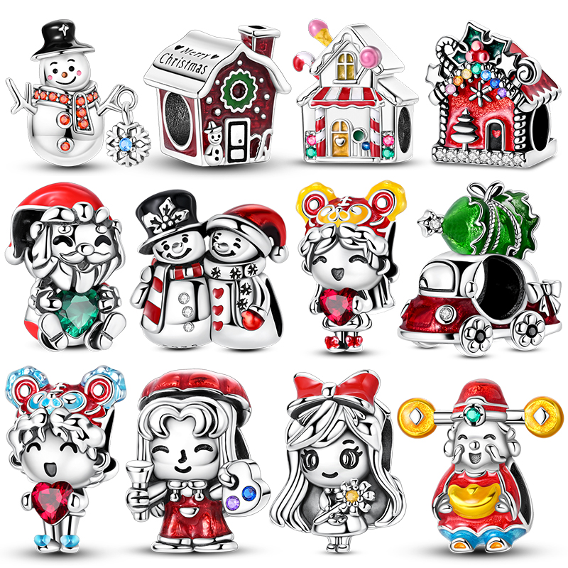 Home Fragrance Gingerbread - charms plata de ley 925 Christmas