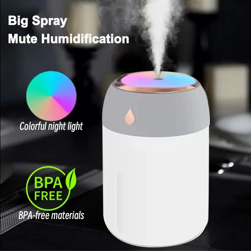 Car Vent Diffuser - Portable Mini USB Air Humidifier Aroma
