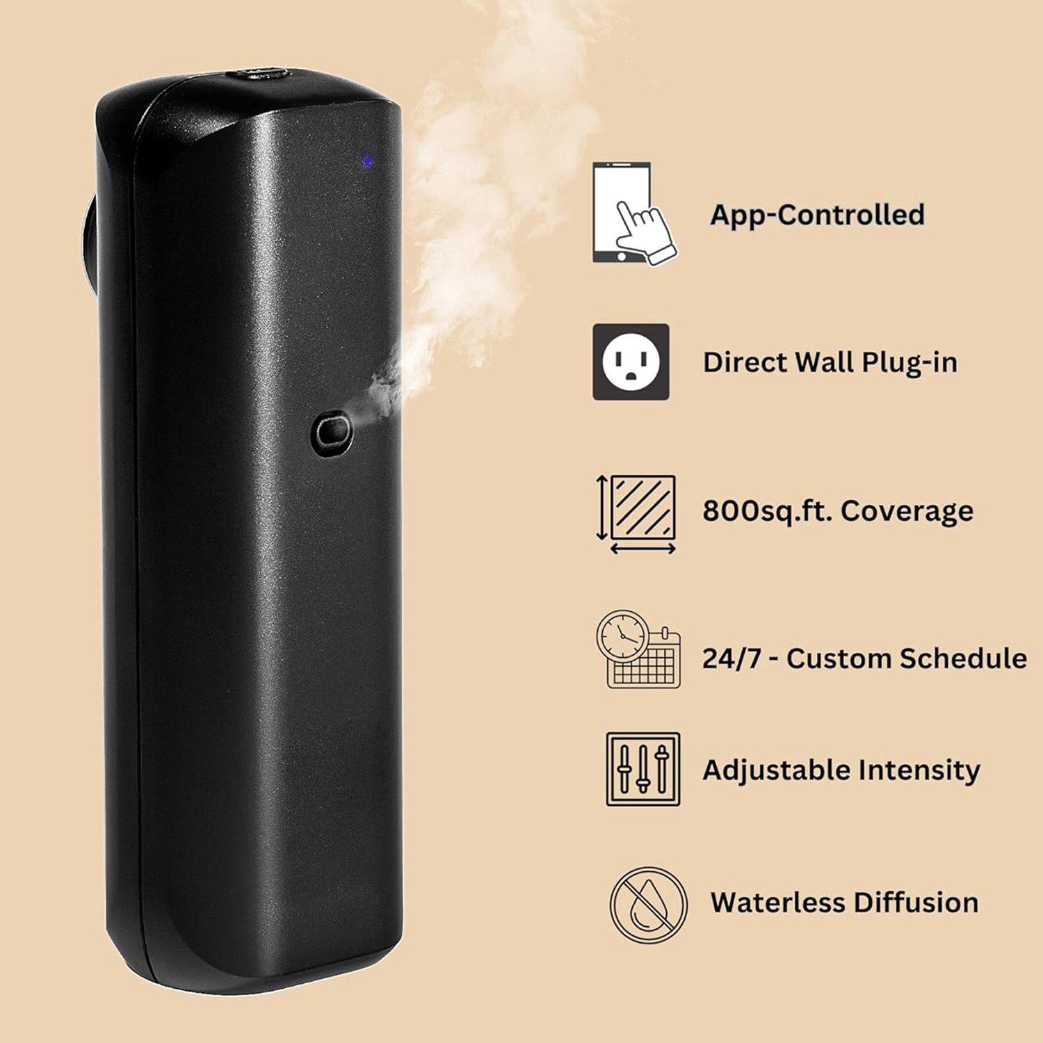 Home Fragrance Wholesale - Fragrance Diffuser Toilet Automatic Air Freshener