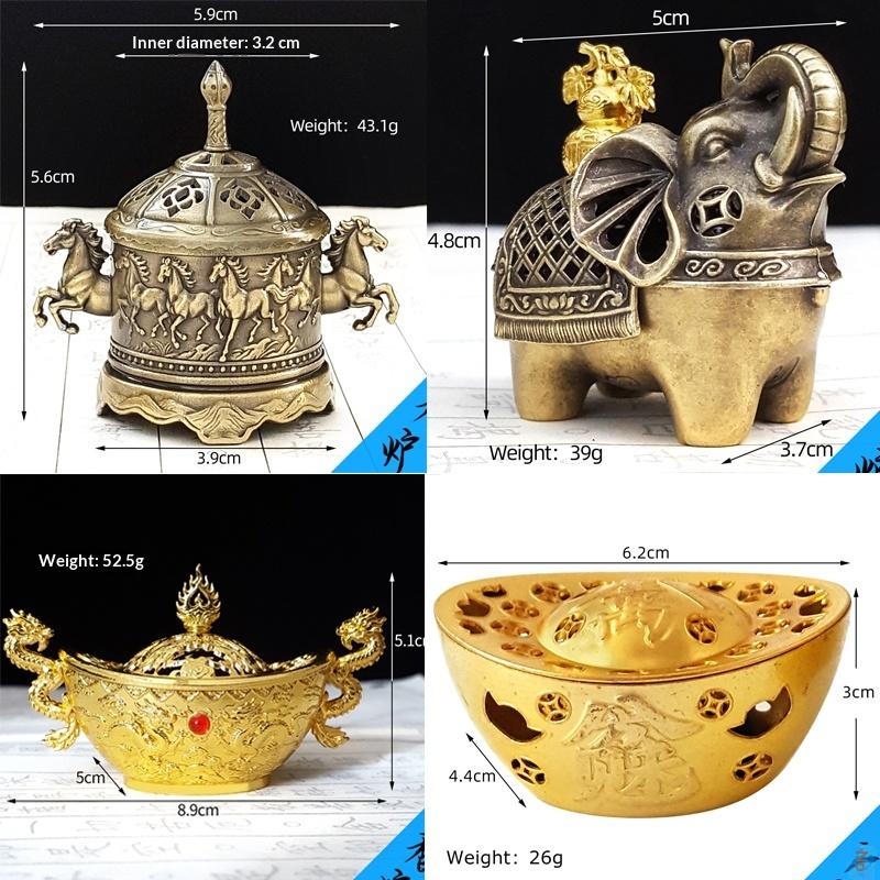 Home Fragrance Miniso - Mini Sandalwood Incense Burner Zen Aromatherapy