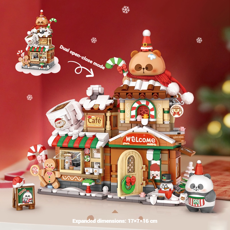 Home Fragrance Gingerbread - LOZ Christmas building blocks toys, Christmas