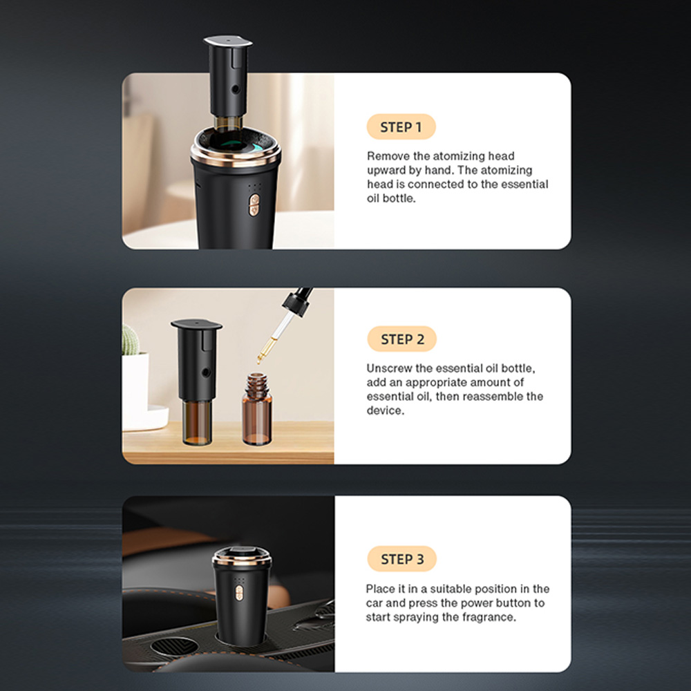 TEABLUM Car Diffuser Humidifie - Car Vent Diffuser recension och pris