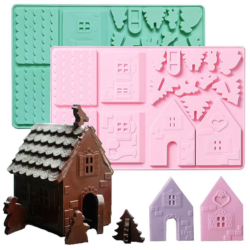1PC Christmas House Building b - Home Fragrance Gingerbread recension och pris