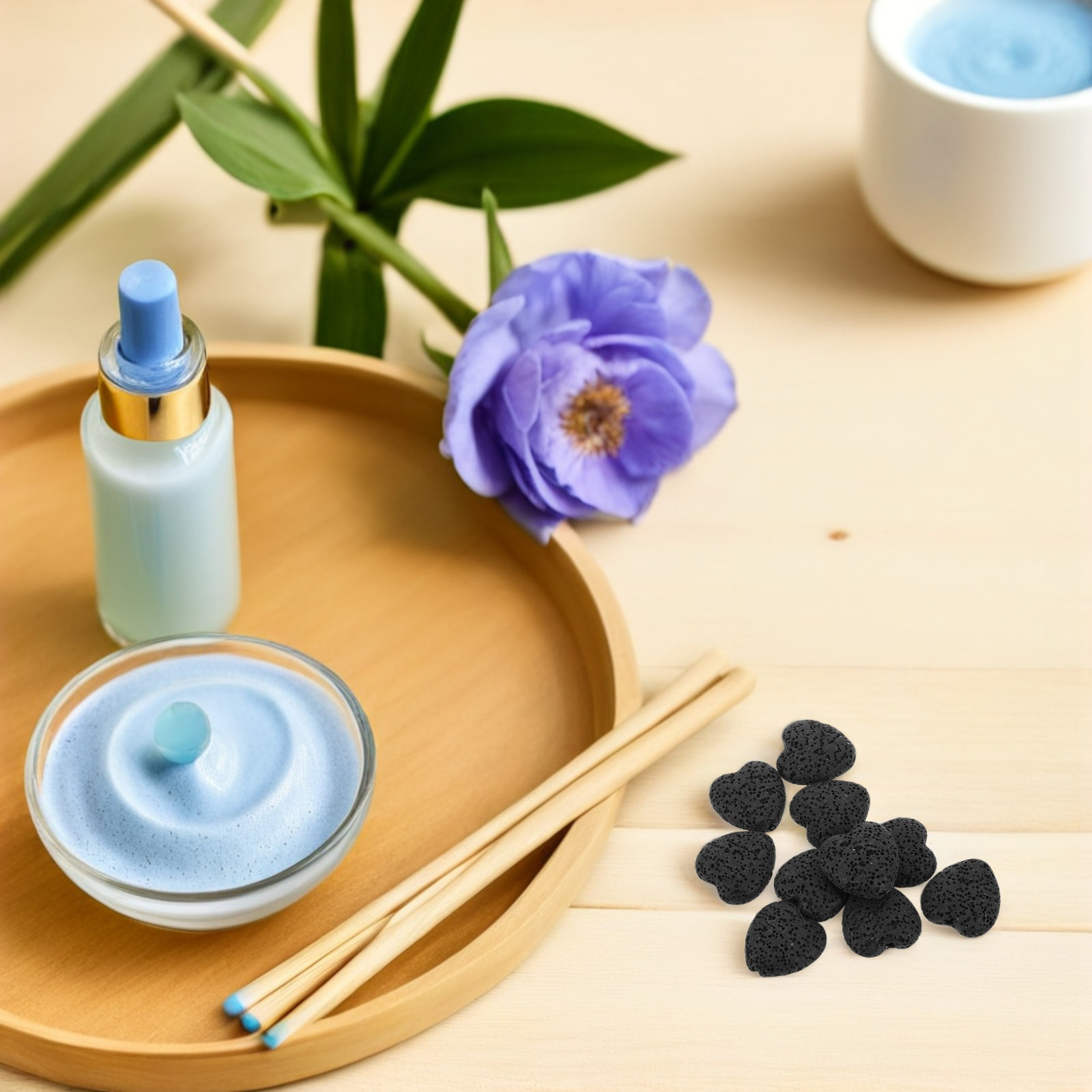 20Pcs Heart Volcanic Lava Rock - Home Fragrance Diffuser recension och pris