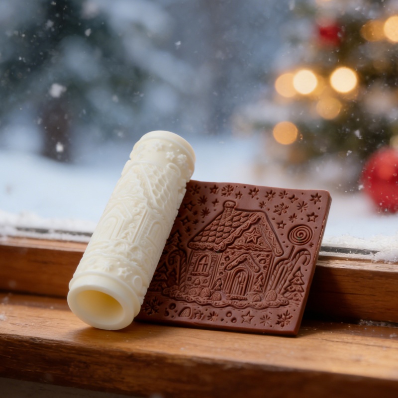 Christmas House Pattern Textur - Home Fragrance Gingerbread recension och pris