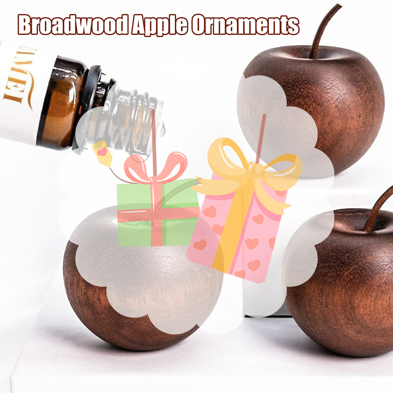 1PCS Of Wooden Apple Shaped Es - Home Fragrance Diffuser recension och pris