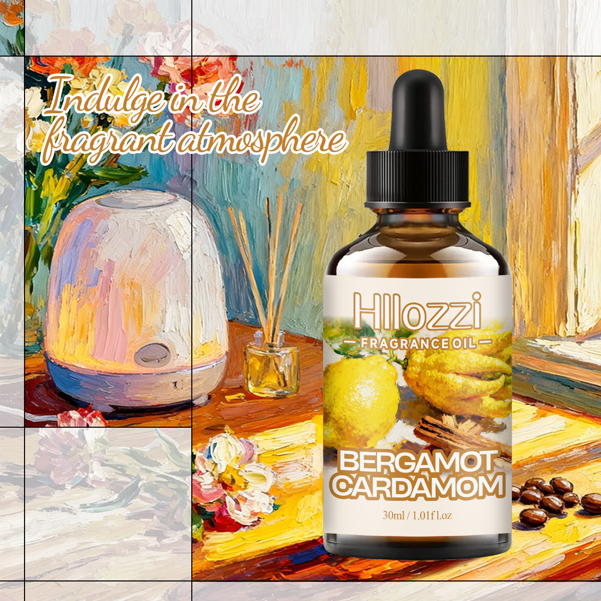 BERGAMOT CARDAMOM FRAGRANCE OI - Home Fragrance Co recension och pris