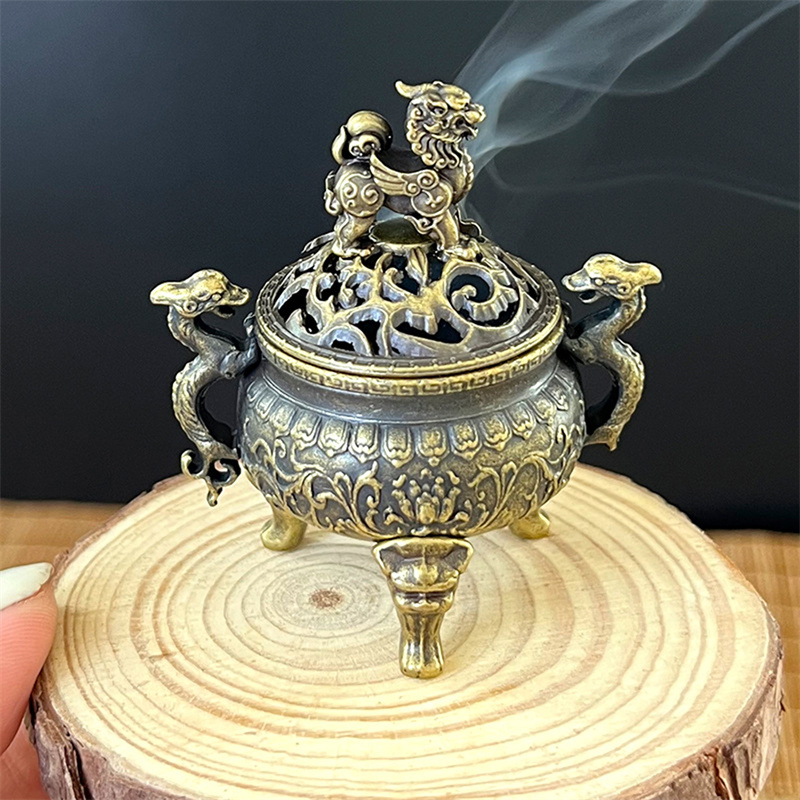 Vintage Alloy Incense Burner S - Home Fragrance Miniso recension och pris