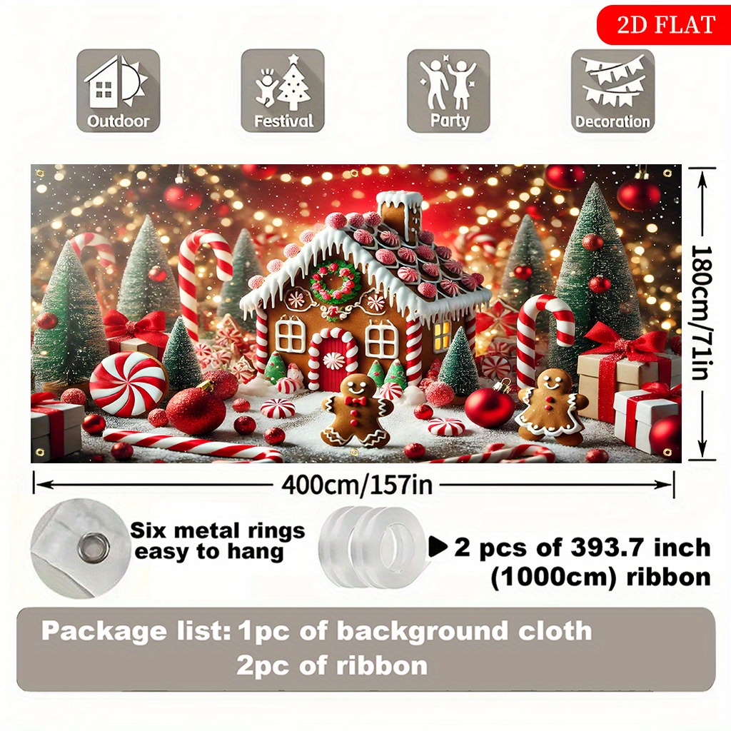 1pc Super Large gingerbread Ho - Home Fragrance Gingerbread recension och pris