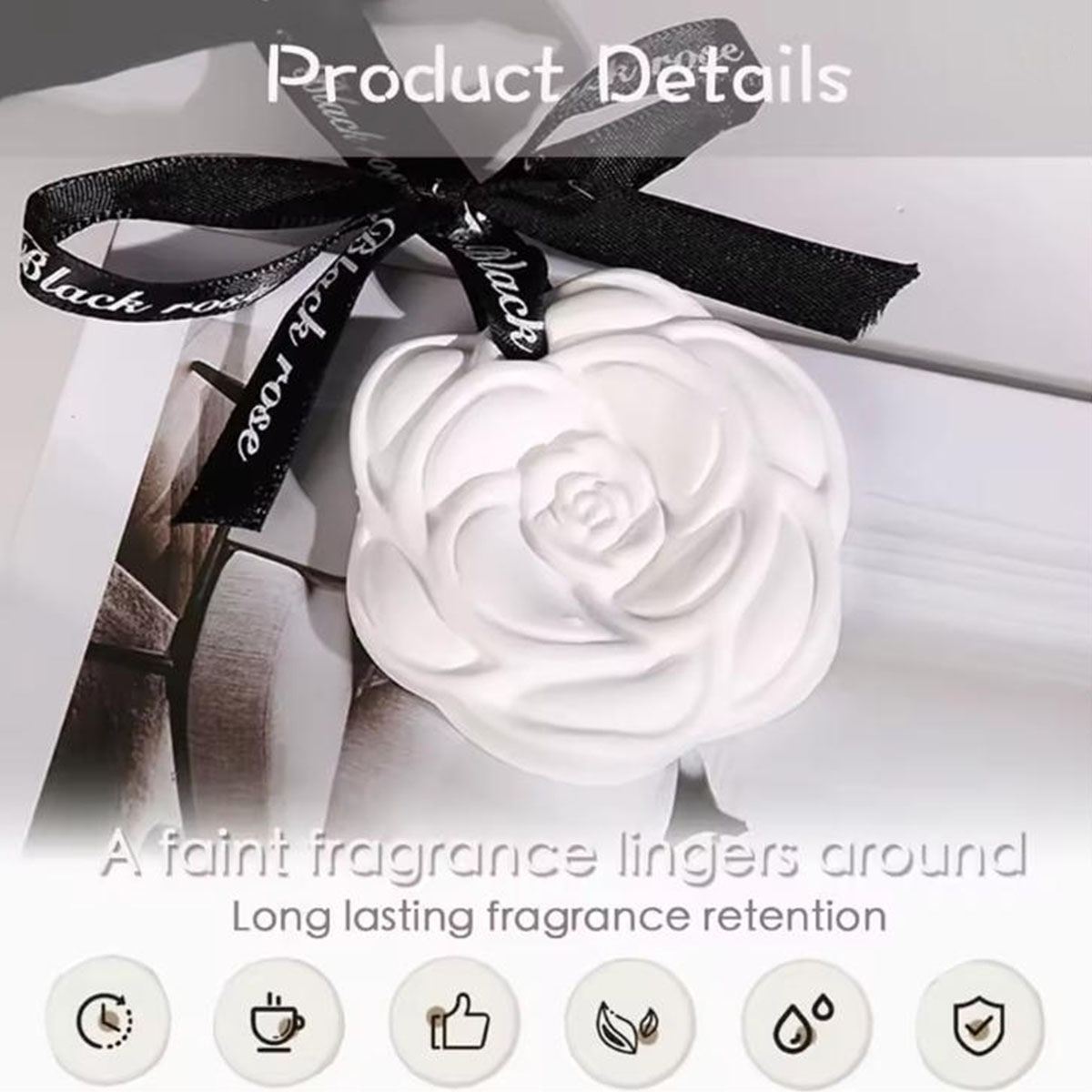1/3/5/8/10PCS Camellia Gypsum  - Home Fragrance Wholesale recension och pris