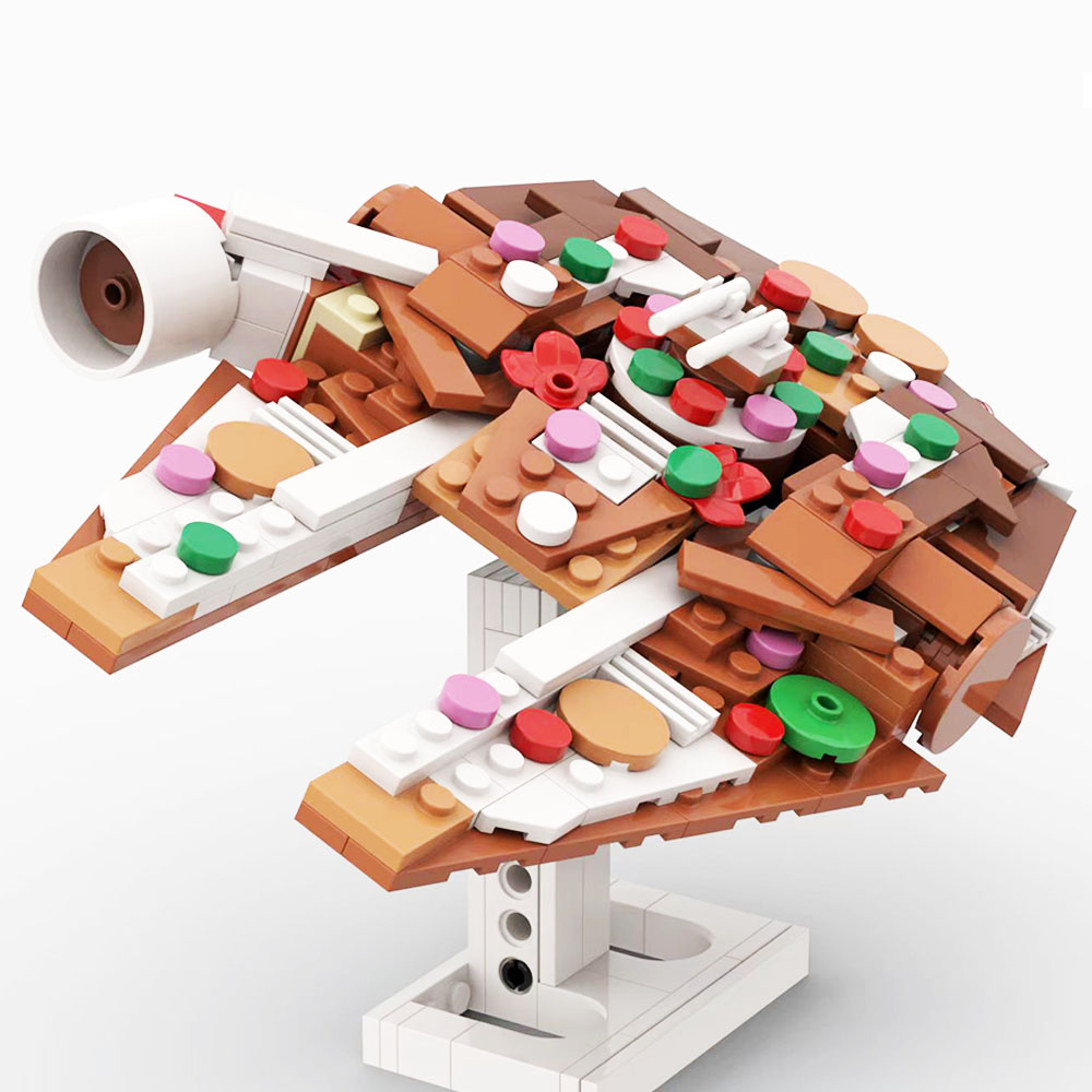 MOC 297PCS Christmas Gingerbre - Home Fragrance Gingerbread recension och pris
