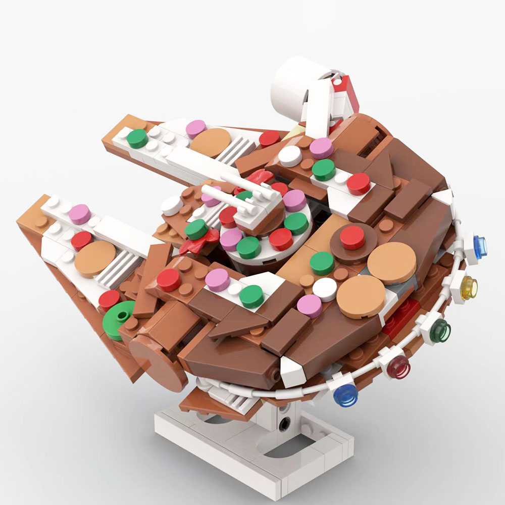 MOC 297PCS Christmas Gingerbre - Home Fragrance Gingerbread recension och pris