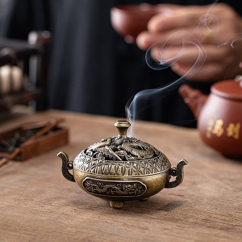 Antique Incense Burner Buddhis - Home Fragrance Miniso recension och pris