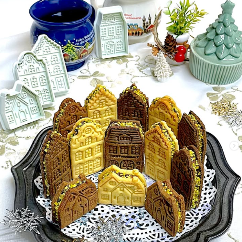 4Pcs Christmas Gingerbread Hou - Home Fragrance Gingerbread recension och pris