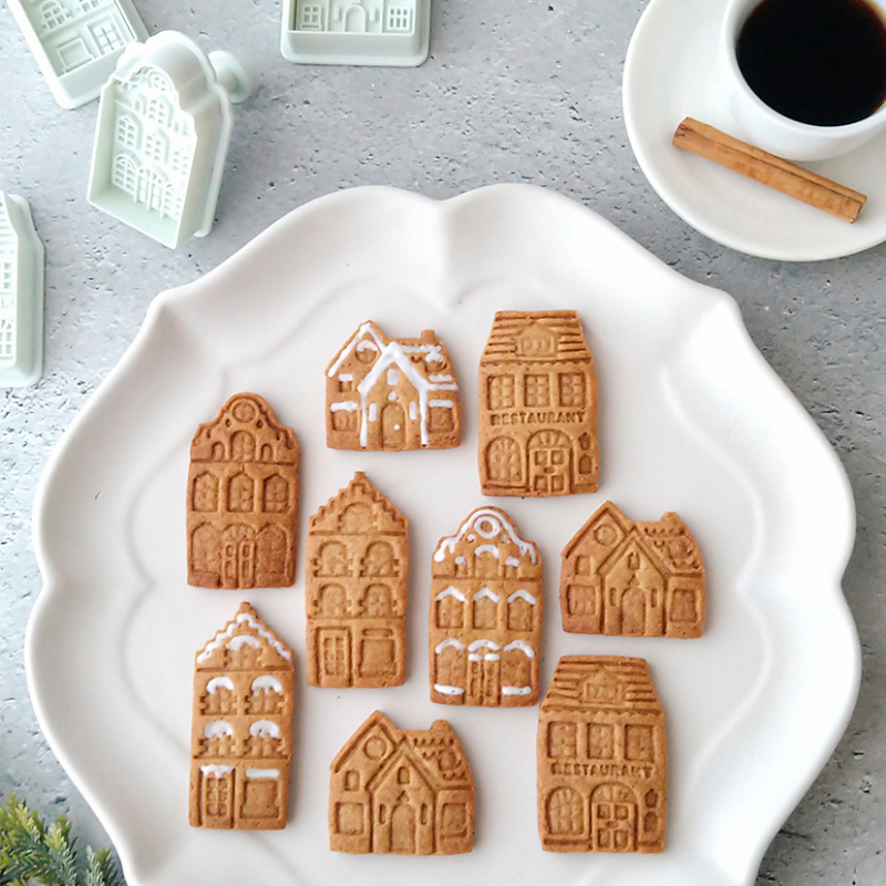 4Pcs Christmas Gingerbread Hou - Home Fragrance Gingerbread recension och pris