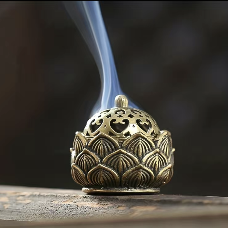 1pc Hollow Lotus Incense, Burn - Home Fragrance Miniso recension och pris