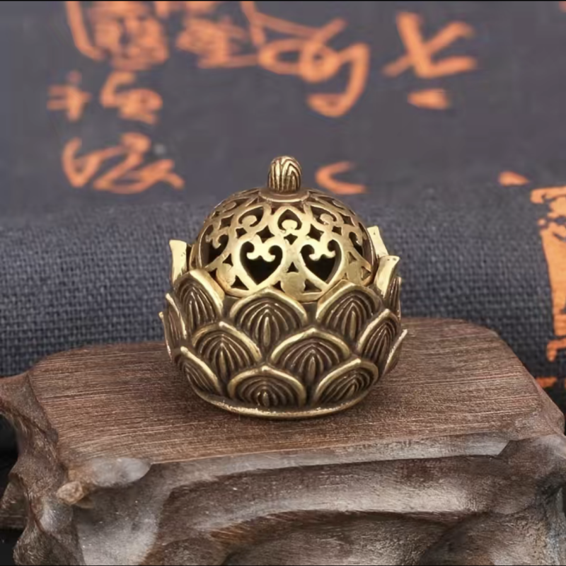 1pc Hollow Lotus Incense, Burn - Home Fragrance Miniso recension och pris
