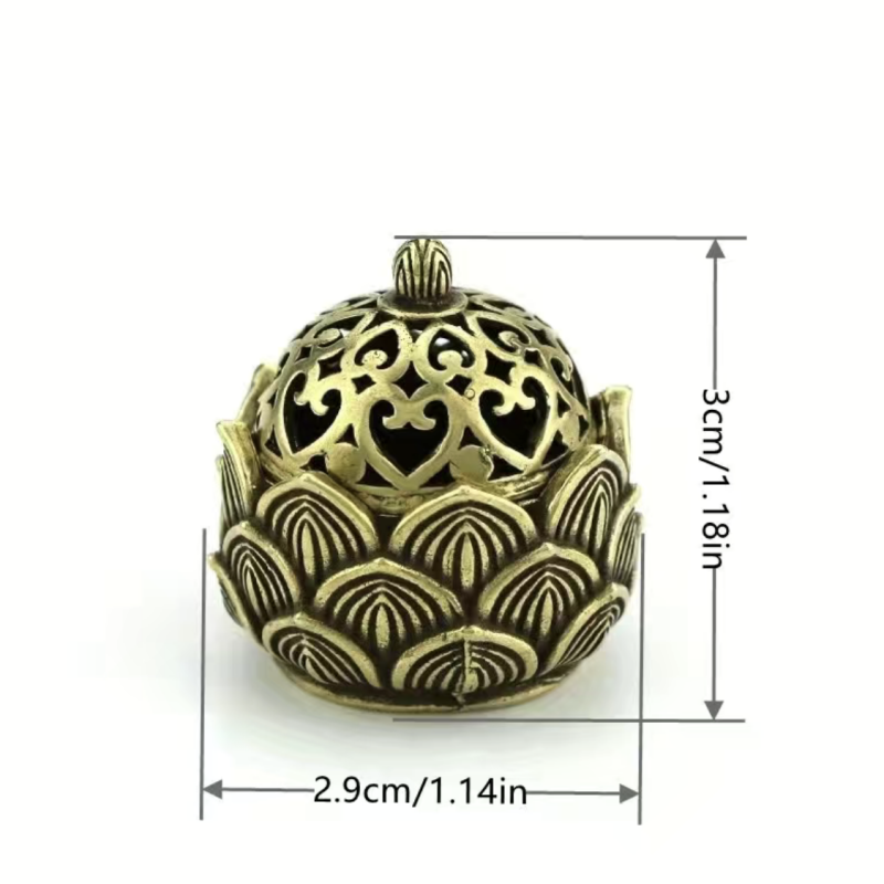 1pc Hollow Lotus Incense, Burn - Home Fragrance Miniso recension och pris