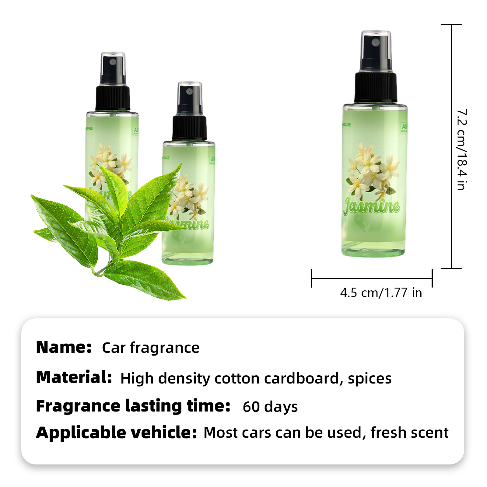 100ml JASMINE-Scented Hand-Spr - Home Fragrance Jasmine recension och pris