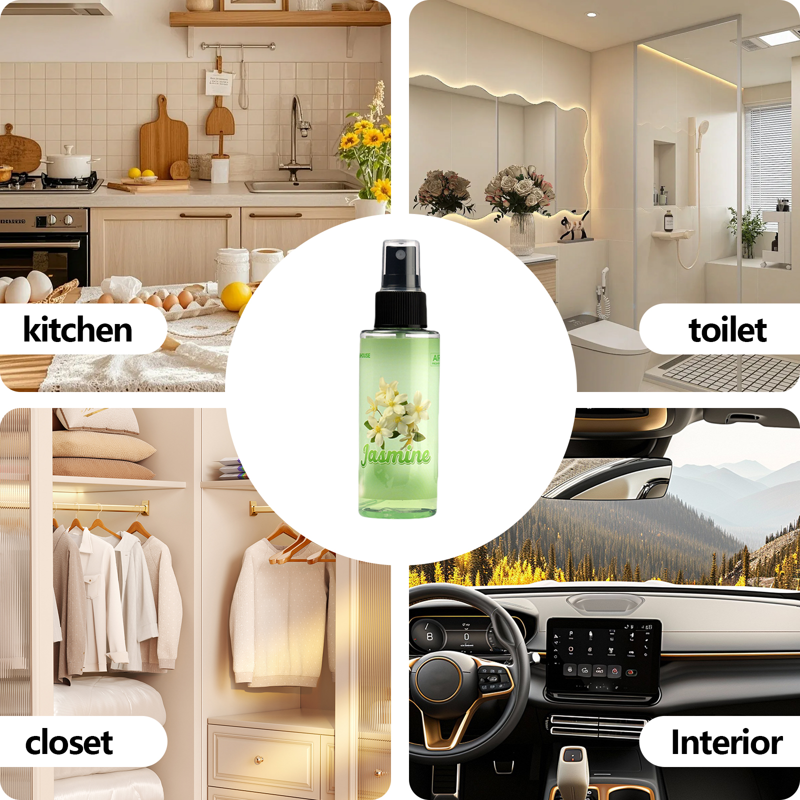 100ml JASMINE-Scented Hand-Spr - Home Fragrance Jasmine recension och pris