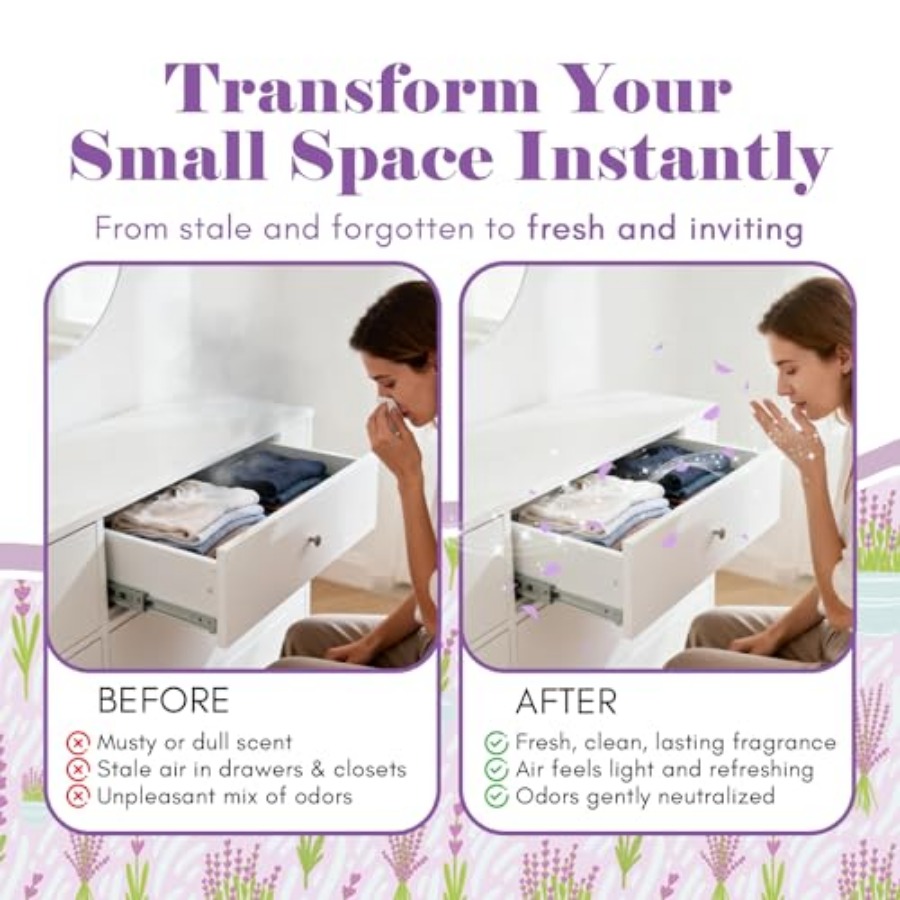 Sachets for Drawers and Closet - Home Fragrance Long Lasting recension och pris