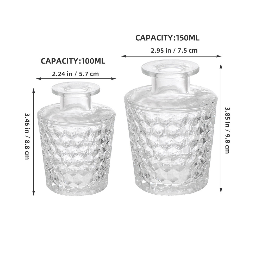 2Pcs Glass Aromatherapy Diffus - Home Fragrance Diffuser recension och pris