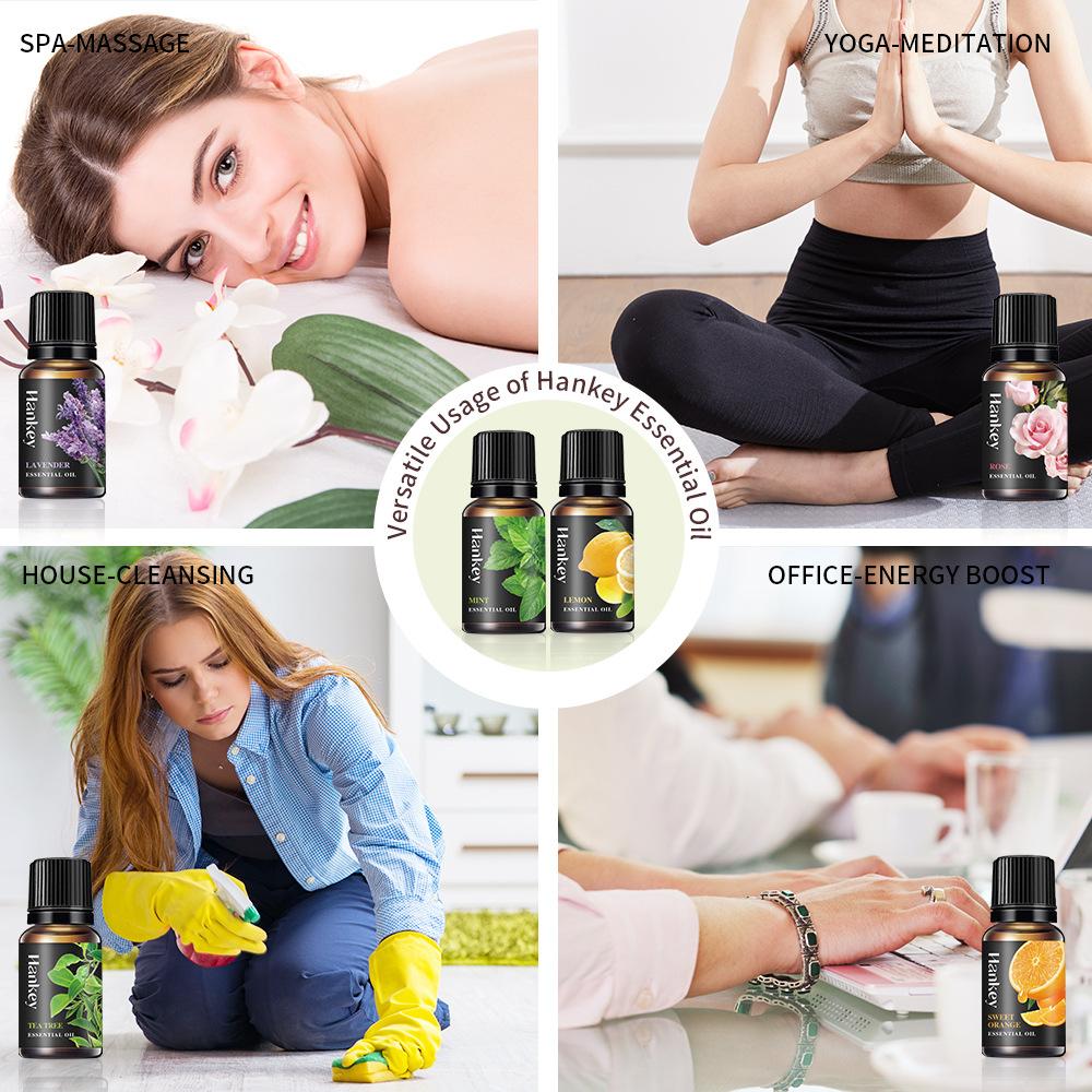 12 Flavors 10ml Essential Oils - Home Fragrance Vanilla recension och pris