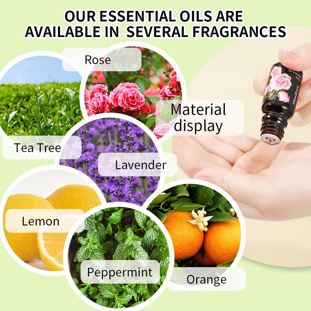 12 Flavors 10ml Essential Oils - Home Fragrance Vanilla recension och pris
