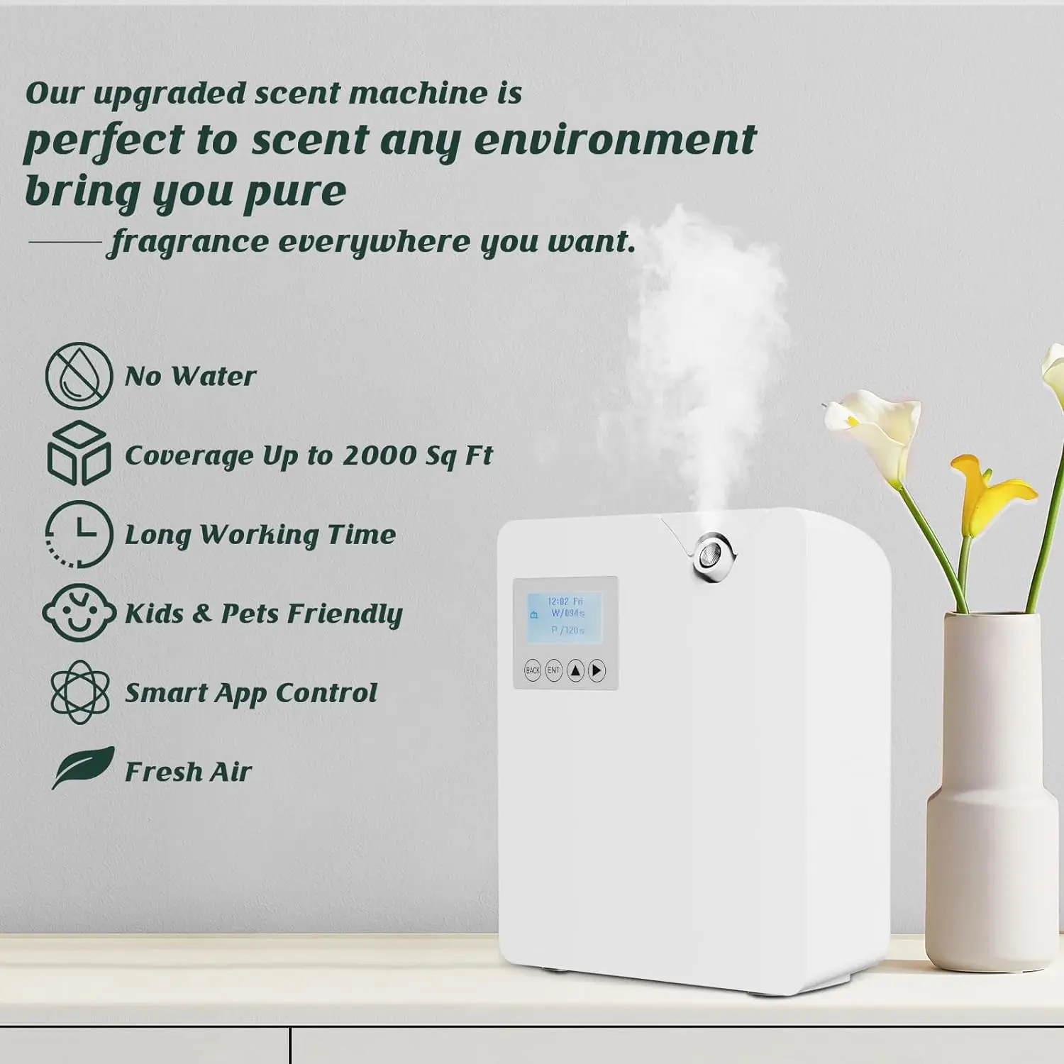 Waterless Fragrance Diffuser 3 - Home Fragrance Diffuser recension och pris
