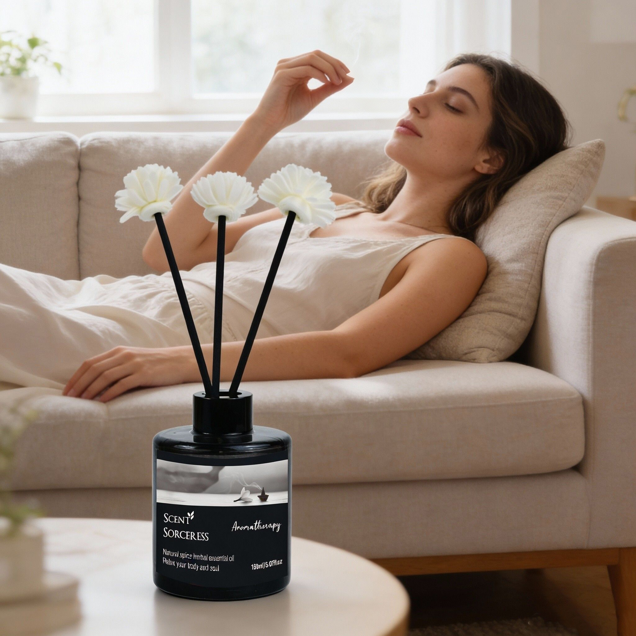 150ml Rattan Reed Diffuser Set - Home Fragrance Vanilla recension och pris