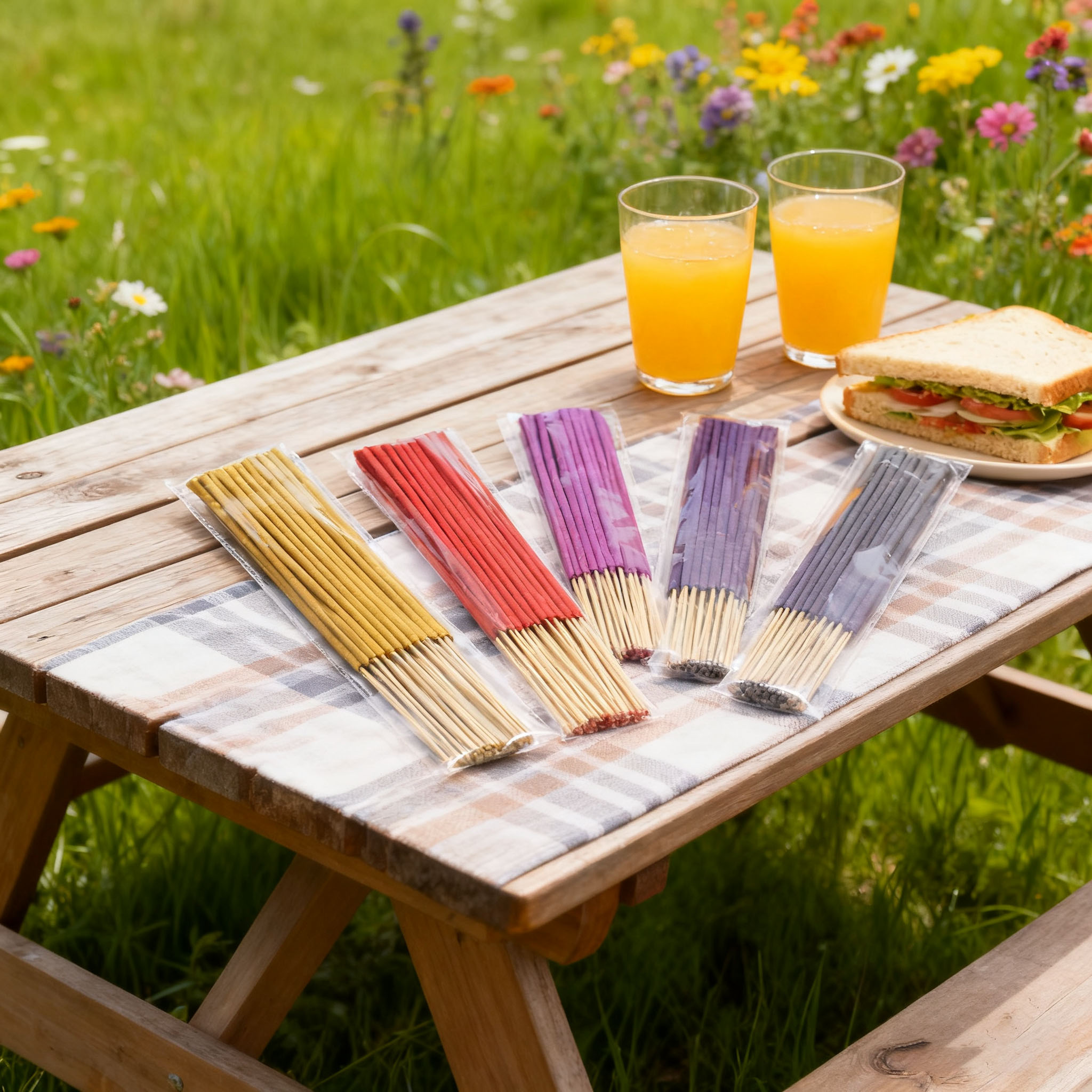 5 Scents Bamboo Stick Incense  - Home Fragrance Jasmine recension och pris