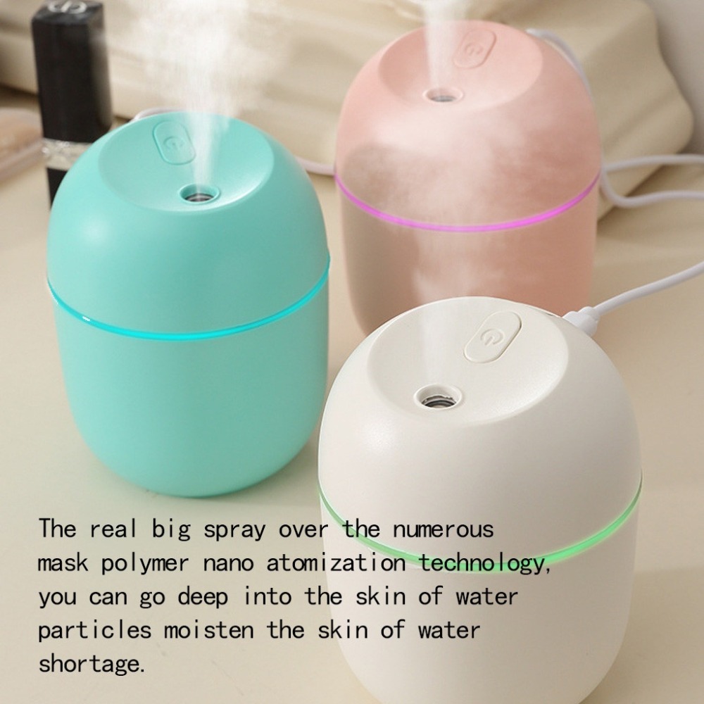 USB Mini Humidifier with LED L - Car Vent Diffuser recension och pris