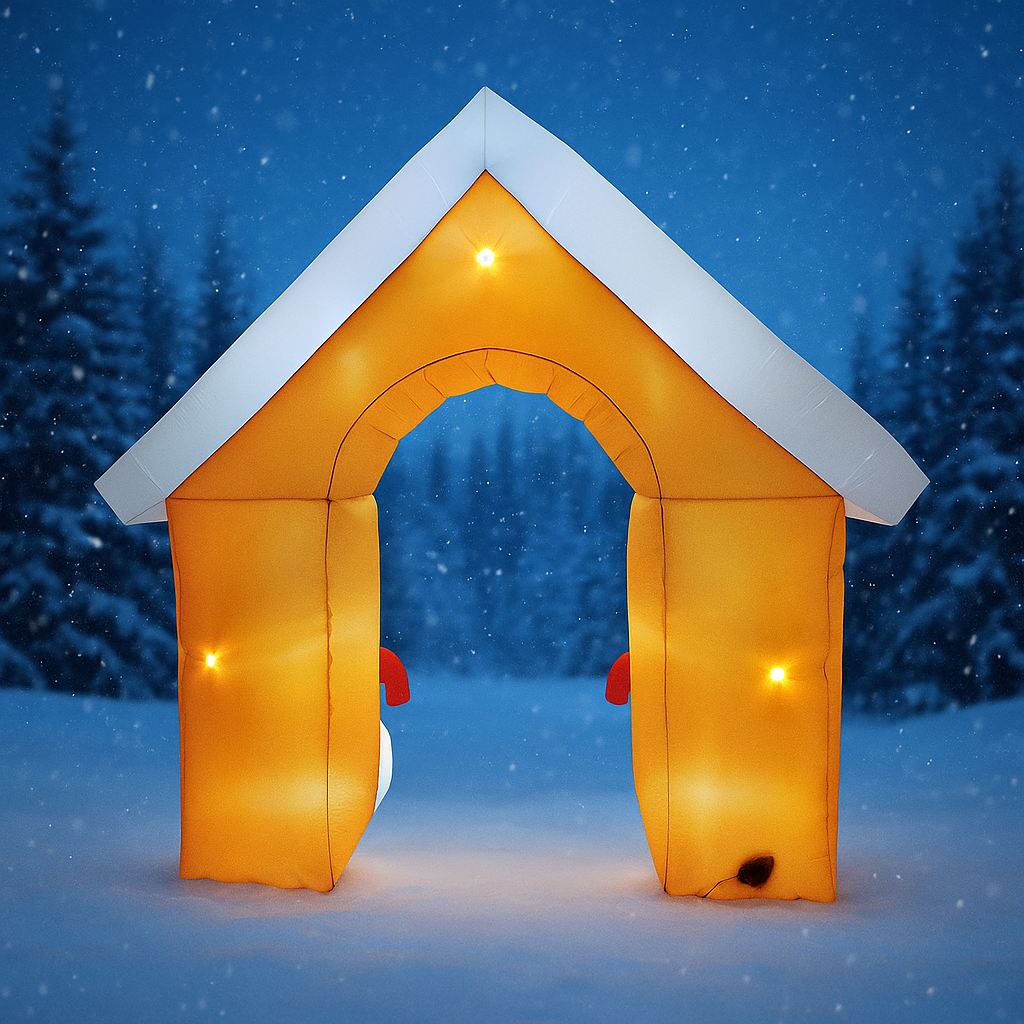 8.8FT Gingerbread House Archwa - Home Fragrance Gingerbread recension och pris