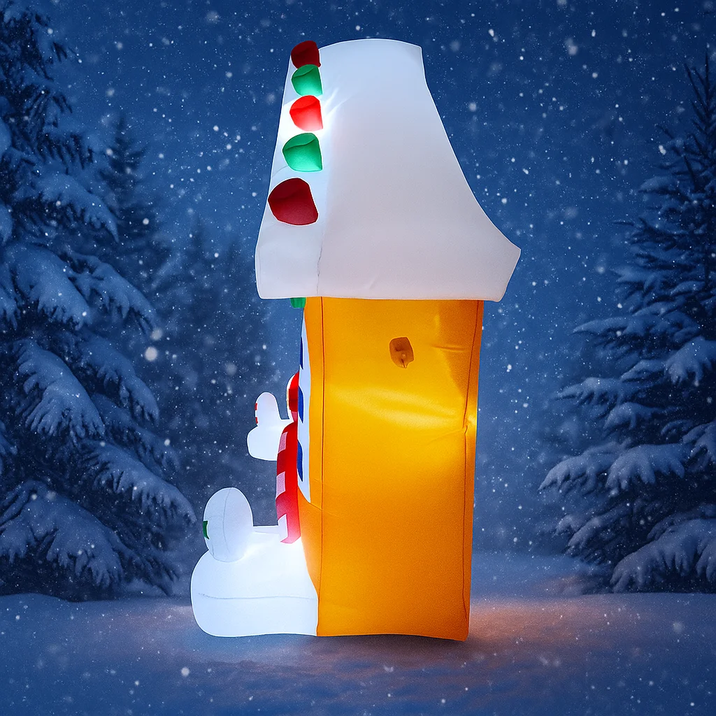 8.8FT Gingerbread House Archwa - Home Fragrance Gingerbread recension och pris