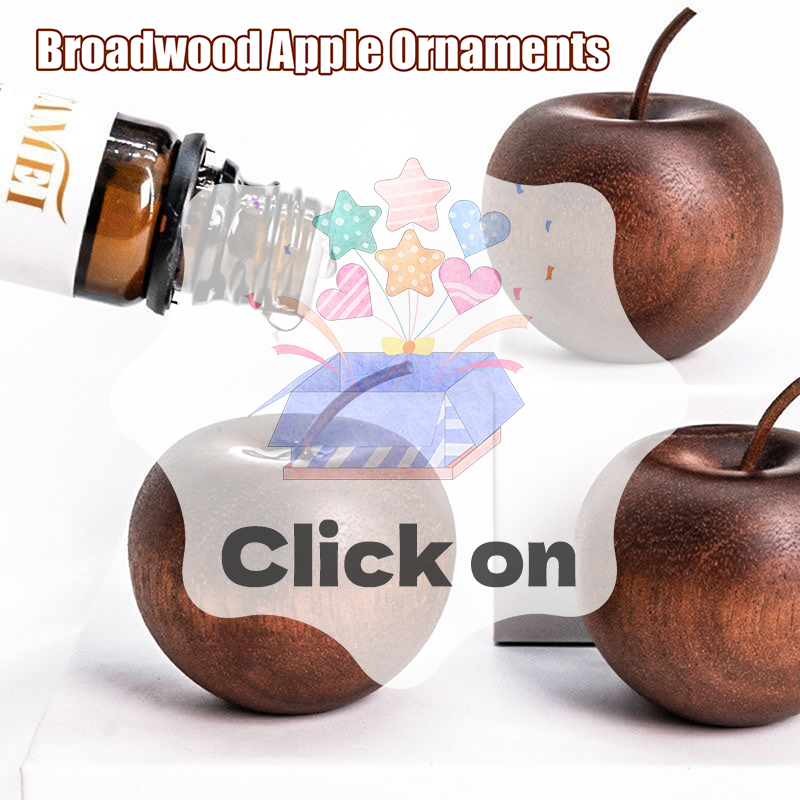 1PCS Of Wooden Apple Shaped Es - Home Fragrance Diffuser recension och pris