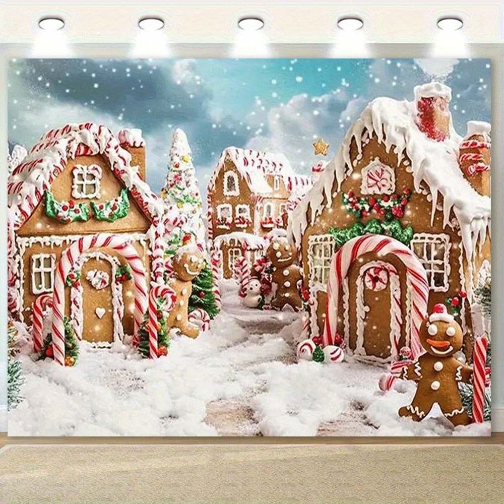 1pc Christmas Gingerbread Vill - Home Fragrance Gingerbread recension och pris