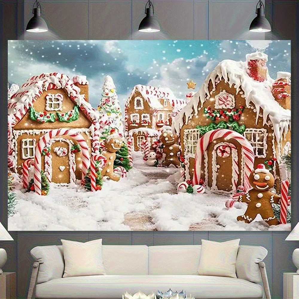 1pc Christmas Gingerbread Vill - Home Fragrance Gingerbread recension och pris