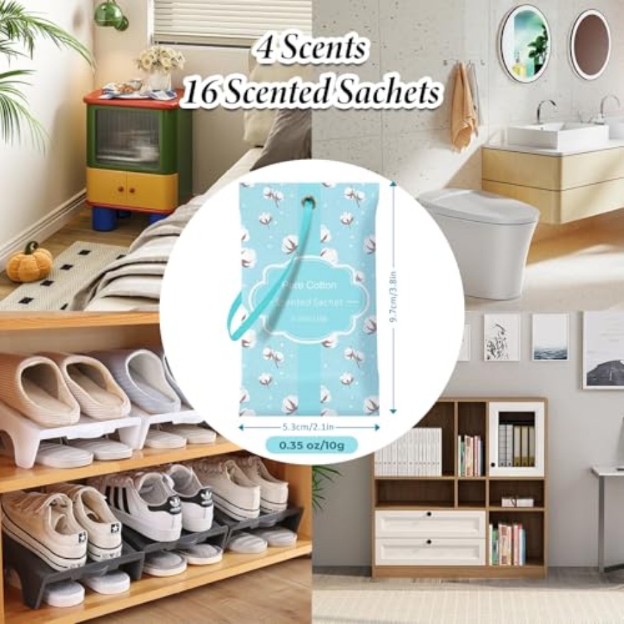 Sachets for Drawers and Closet - Home Fragrance Vanilla recension och pris