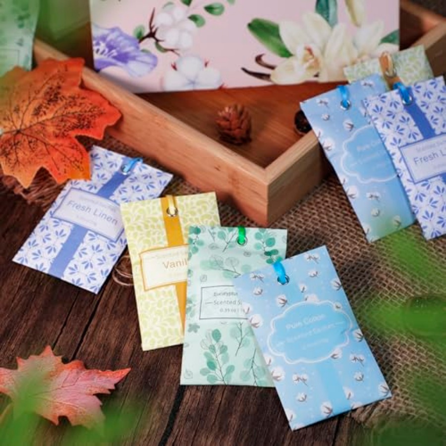 Sachets for Drawers and Closet - Home Fragrance Vanilla recension och pris